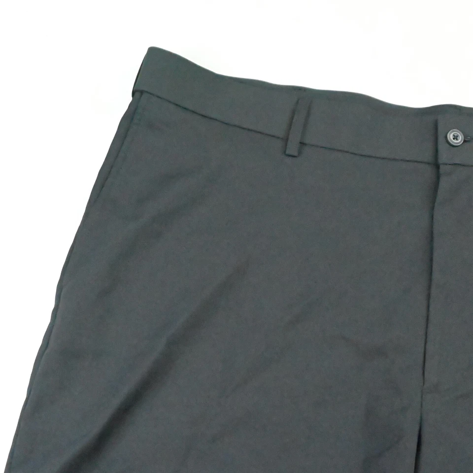 Черные шорты стрейч Grand Slam 42 x 10 дюймов с плоской передней частью для гольфа Tech Performance - Изображение 2 из 4