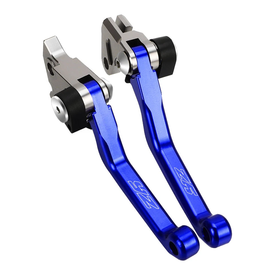 Pair Pivot Brake Clutch Levers CNC For YAMAHA YZ125 YZ250 YZ250F YZ426F YZ450F Foto 3 de 4