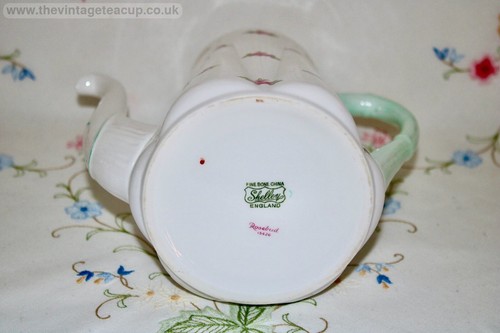 RARE Art Deco Shelley China Dainty Rosebud 15426 Coffee Set Cup Pot Jug Bowl - Picture 3 of 6