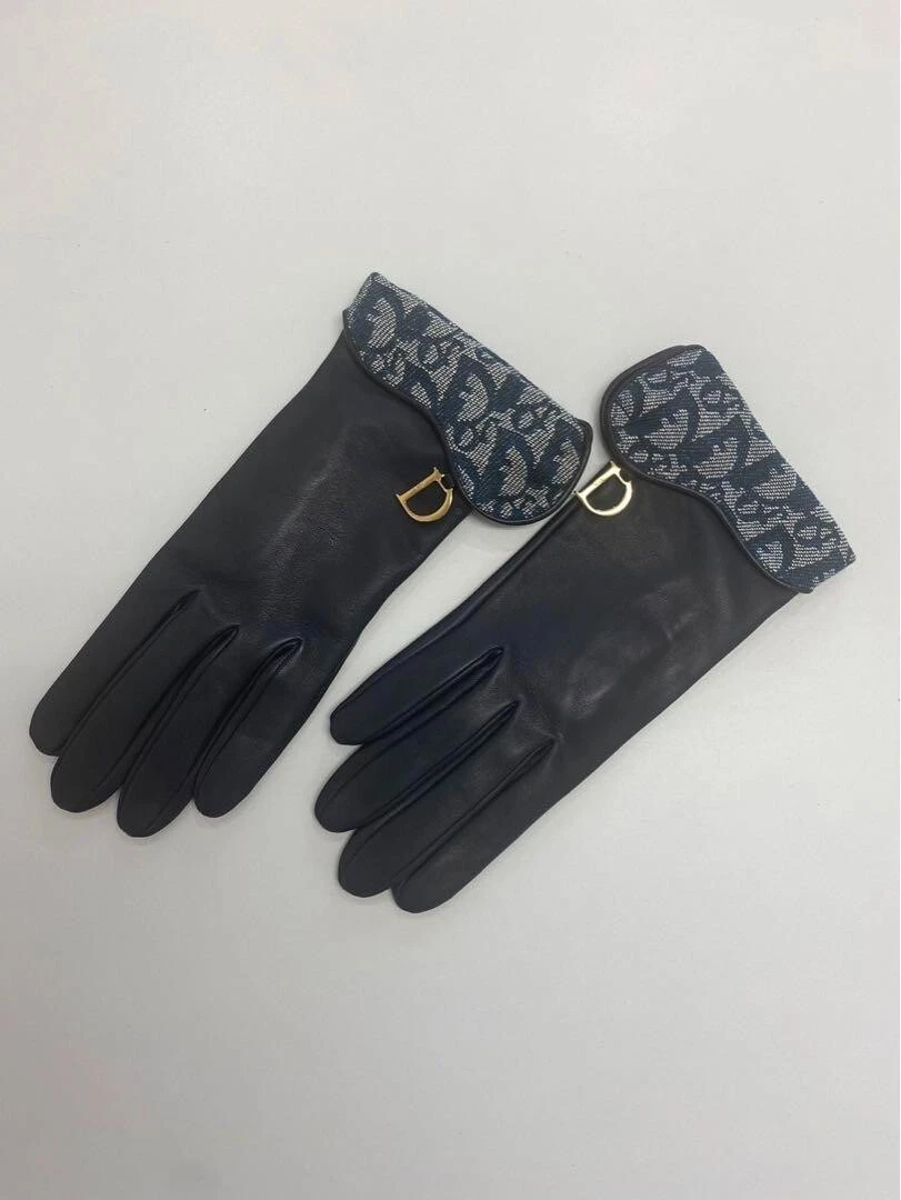 Authentic Christian Dior Vintage Gloves Trotter Size 7 Deadstock Not Used