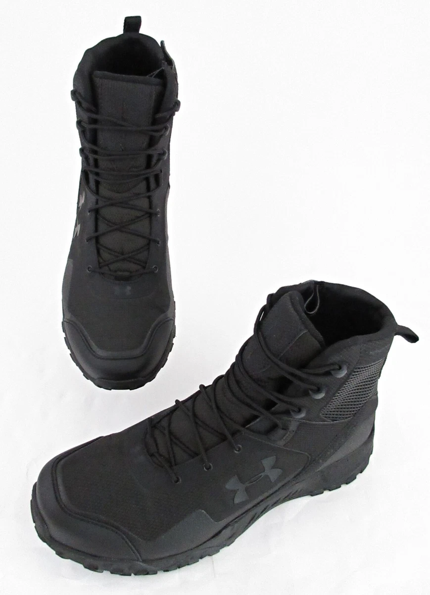 Under Armour Valsetz RTS 1.5 Side Zip Tactical Boots Black 14M