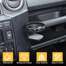 Dashboard mount Cup Holder Beverage Drink Fits 04-19 Land Rover Defender