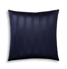 Ralph Lauren Schroder Embroidered Stripes Throw Pillow 20" x 20" Navy $200