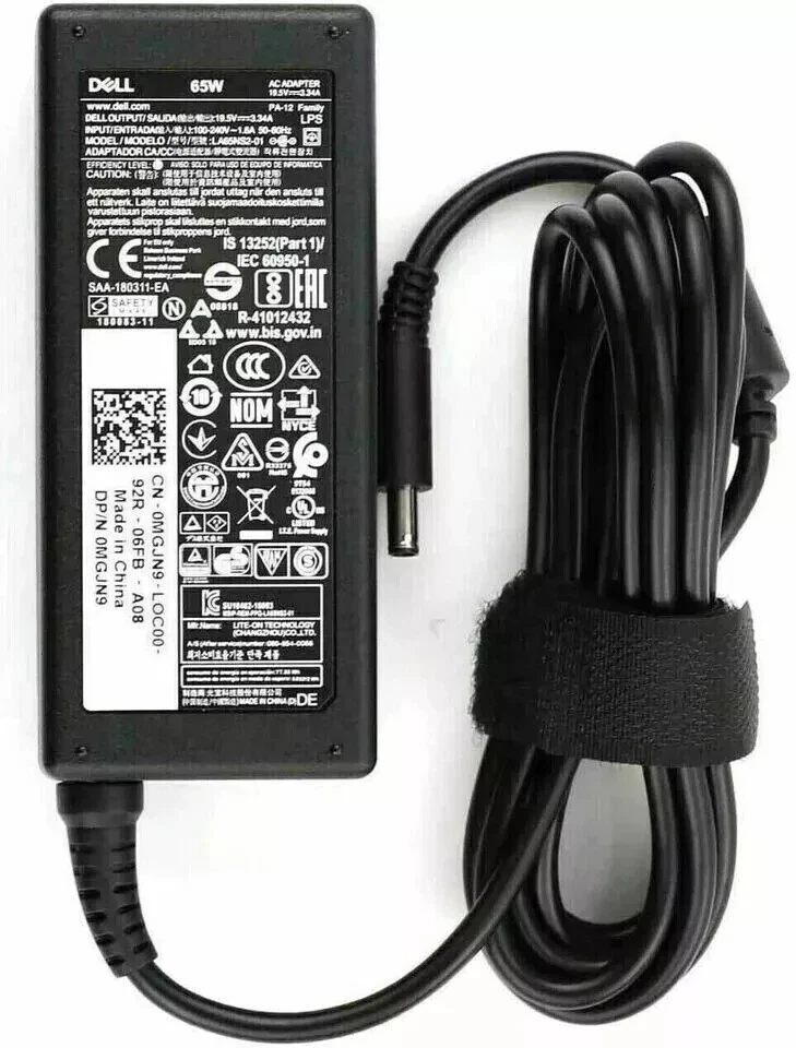 Lote de Cargador Original 65W Para Dell Inspiron 13 14 15 0G6J41 0MGJN9 4.5*3.0 Foto 2 de 4