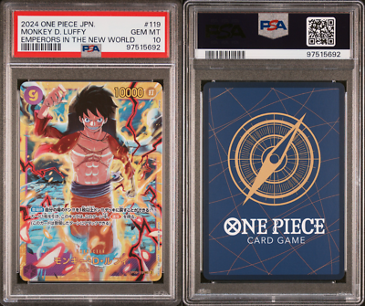 Monkey D. Luffy OP09-119 SEC Emperors New World One Piece Monkey D. Luffy OP09-119 SEC Emperors New World One Piece
