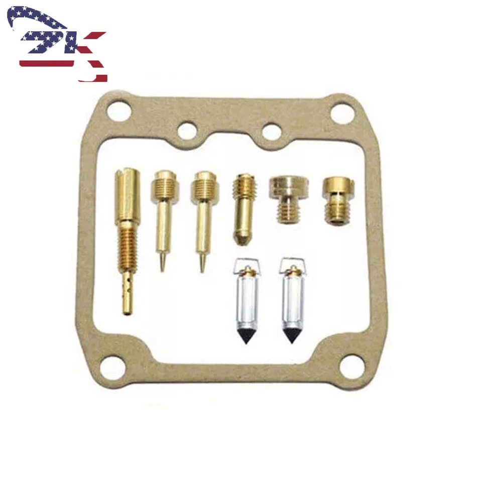 2PCS Fits Suzuki VZ800 1997-2004 Carburetor Carb Repair Kit W/Air Cut Off Valve — 第 2/4 张图片