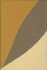 Large Abstract Painting 2x3' Earthtone 4 Geometric Demrin Fine Art Original NEW