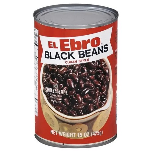 6-Pack El Ebro Cuban Style Black Beans – 15 oz Cans Fully Seasoned Ready to eat - Picture 16 of 24