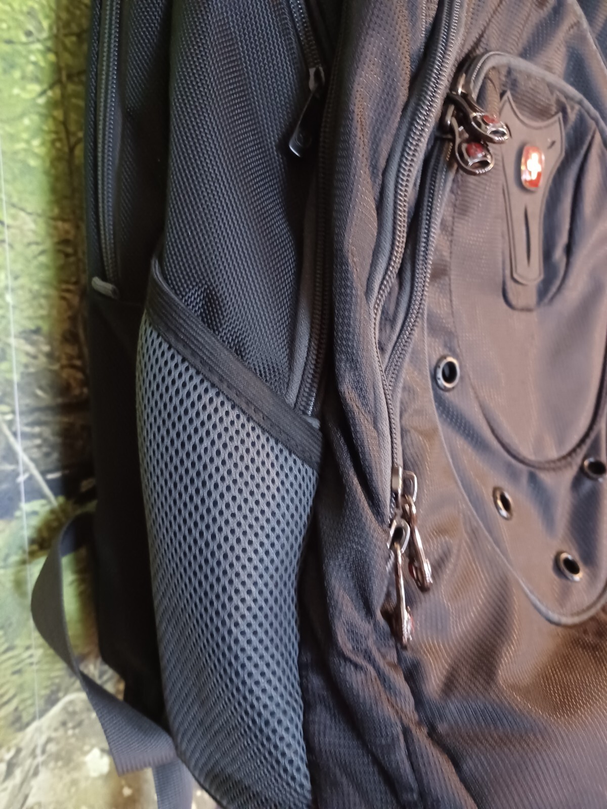 Wenger Swiss Gear Ibex 17inch Laptop Backpack Black Amazing Shape