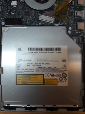 Apple Cd/dvd-rw Optical Drive Gwa-4080m Super 678-0526c Laptop 
