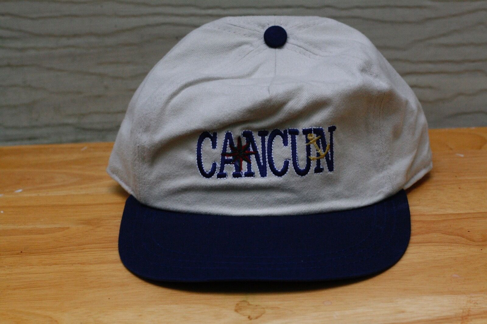 Rare Denver Mall VTG Cancun In a popularity Mexico Travel Tourism Hat Snapback Cap Vacation Beach