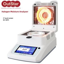 0.001g 120g Halogen Moisture Analyzer Moisture Meter Analyzer 5-in XFSFY-1201MB