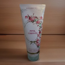 Bath Body Works Pink Chiffon Hydration Body Cream 8 oz.
