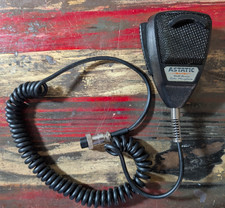 Astatic 636L Black CB Radio Microphone 4-Pin - Tested Working