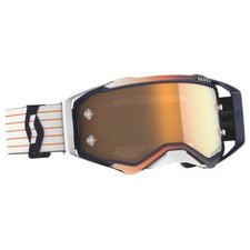 Scott Prospect Amplifier Goggles Blue/White/Gold/Chrome Works