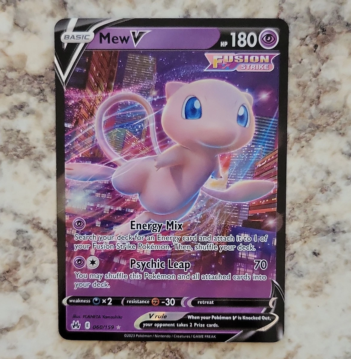 Mew V Pokémon TCG Cards for sale | eBay