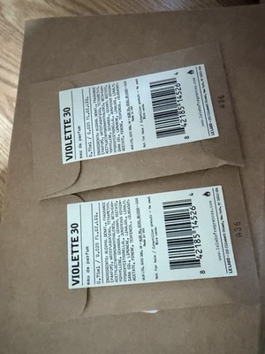 2x Le Labo Violette 30 Eau de Parfum Sample Vial .025oz, .75mL *NEW 2026 Release