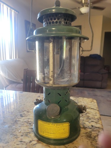 Vintage Coleman 252? U.S. Military Lantern Dated 1944 WW2 Original , Spare Parts