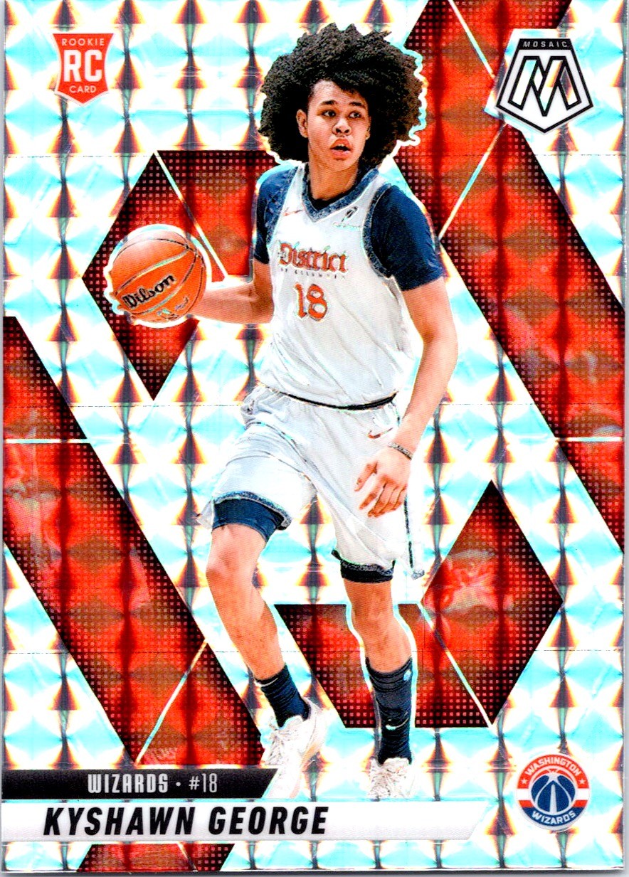 2024-25 Panini Mosaic #247 Kyshawn George Silver