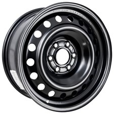 Refurbished Painted Black Steel Wheel 16 X 7 40300zp56a Refurbished Painted Black Steel Wheel 16 X 7 40300zp56a