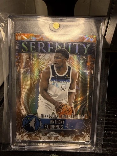 2025 Topps Chrome Anthony Edwards Base (RAW)