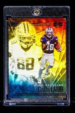 CeeDee Lamb RARE REFRACTOR PRIZM INVESTMENT ROOKIE CARD Dallas Cowboys SP. rookie card picture