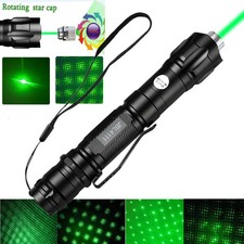 6000Mile Rechargeable Lazer Green Laser Pointer Pen Astronomy Visible Beam Light