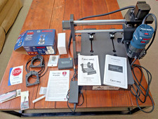 Next Wave Shark CNC SD100 and Vectric VCarve Desktop software plus Bosch Router