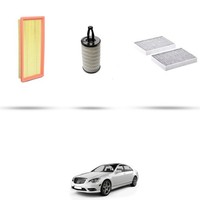 Hoffcar Wartungsset - 3 Filter FüR Mercedes Klasse S (W221) 500 320KW Ab 2010