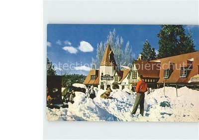 Lake Arrowhead Here some dig out at the Village after a heavy snow storm