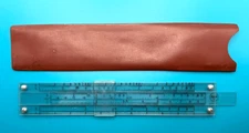 Pickett PR-12 Clear Slide Rule for use with  Overhead Projector