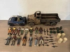 G.I. Joe Custom Painted Figure Lot African Forces Plus Vehicles Gear