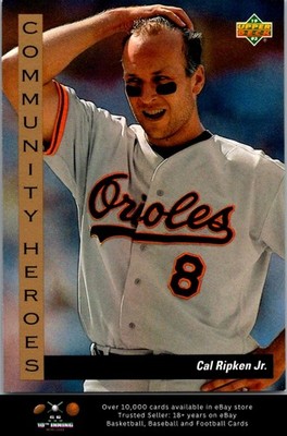 1993 Upper Deck Community Heroes #36 Cal Ripken Jr.