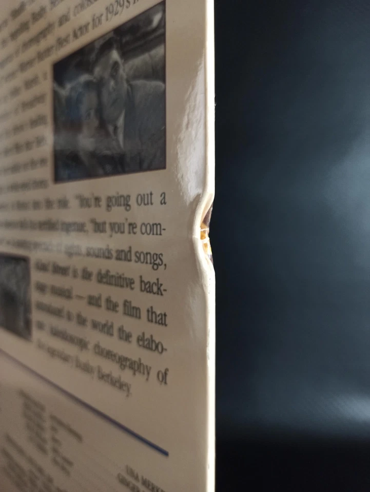 42nd Street Laserdisc MGM Home Video Extended Play Dick Powell & Ruby Keeler Foto 3 de 4