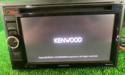 KENWOOD DDX375 2DIN Car Audio CD DVD USB Player Navigation System Used Black