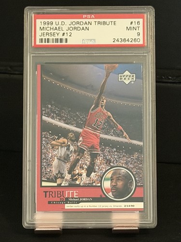 Michael Jordan #16 — 1999 Upper Deck Jordan Tribute basketball card