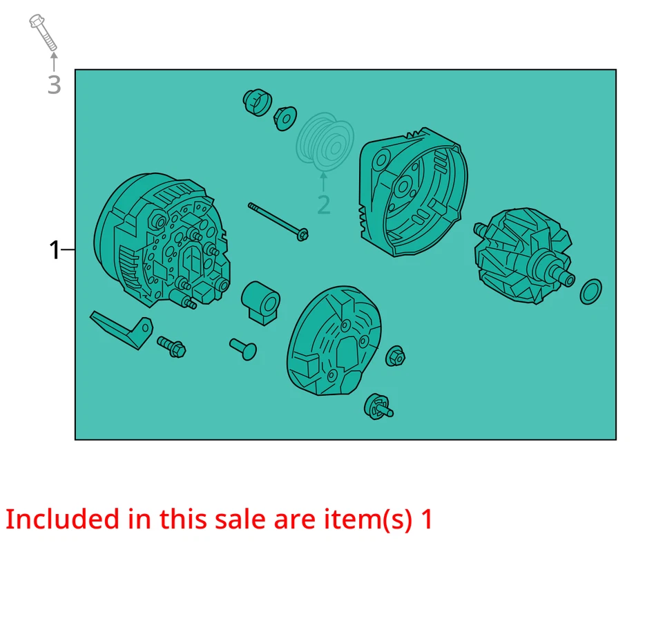 Alternador 150 amperios compatible con 17-22 SPORTAGE 10315112 Foto 4 de 4