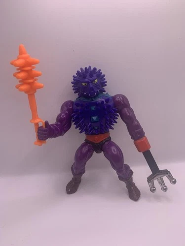 Vintage 1984 MOTU Spikor Action Figure Mattel Malaysia He-Man Loose Complete