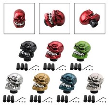 Innovatives Design Auto Totenkopf Schaltknauf kompatibel mit für die meisten Fa