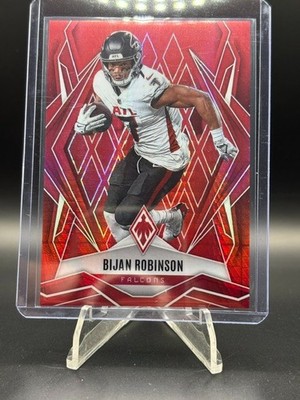 Bijan Robinson 2025 Panini Phoenix - #112 Red Hyper /399 Atlanta Falcons