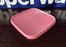Tupperware Modular Mates Replacement Square Seal Lid #1623 Pink New