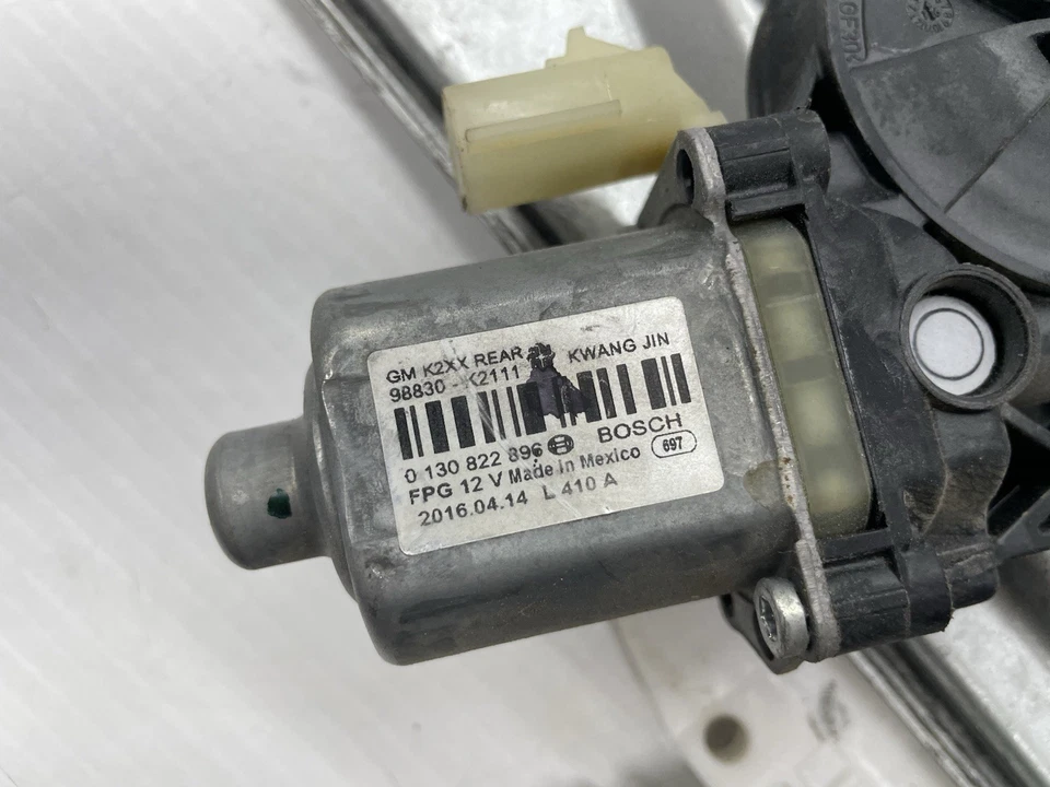 ♻️14-19 SIERRA 1500 PICKUP Crew Cab Rear Passenger Window Regulator AB03-427 - Image 4 of 4