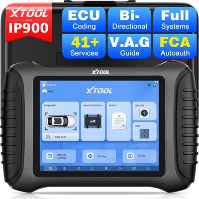 XTOOL IP900 Car Bidirectional Diagnostic Tool OBD2 Scanner ECU Key Programmer