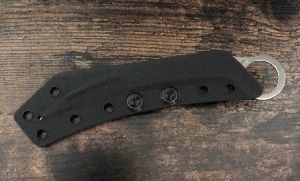 Microtech Feather-K Karambit EDC - Ótimo para autodefesa de baixo perfil - Usado - Imagem 4 de 4