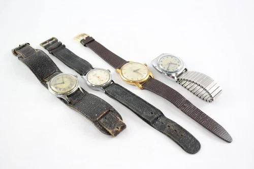 Vintage Mechanical Watches Roamer Timex UNTESTED x 4