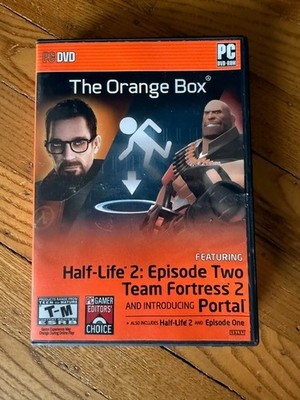 The Orange Box PC DVD Half-Life 2 Episode Two Team Fortress 2 Portal, Used