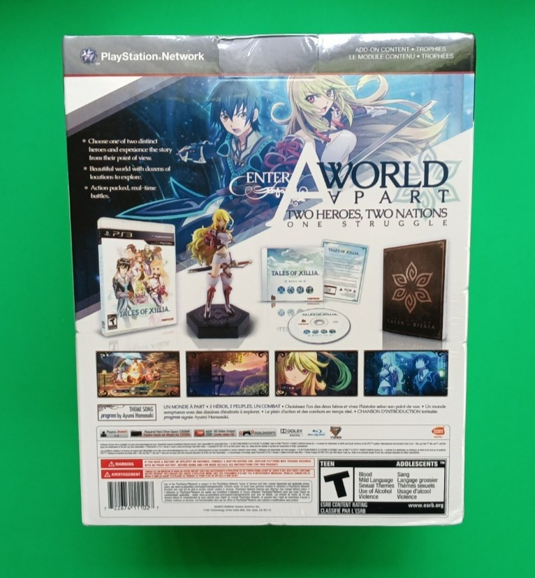 Jeu PS3 Tales Of Xillia Avec Steelbook - Neuf Sous Blister - Édition Collector