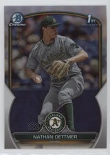 2023 Bowman Draft Chrome Refractor Nathan Dettmer #BDC-146 12yh