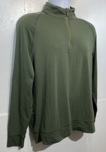 G/Fore Pullover Herren Medium Grün Half Zip Golf Performance Stretch Leicht - Bild 3 von 8