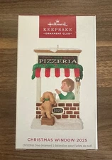2025 Hallmark CHRISTMAS WINDOW #23 KOC Exclusive Keepsake Ornament